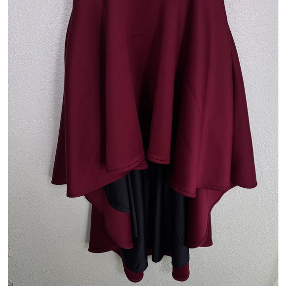 Elhoffer Dress Womens XL Galactic Commander Cosplay Costume Con Festival Maroon - Picture 5 of 14